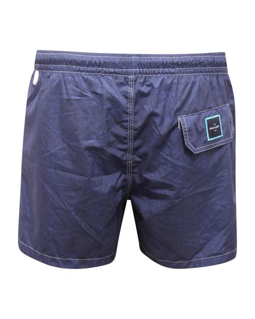 Gran Sasso Badmode ,Blauw ,Strandkleding Kostuum in het Blue voor heren