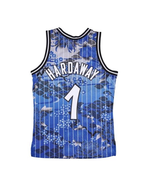 Mitchell & Ness Fitness ,Blauw ,Polyester Nba Swingman Jersey 1994 Hardwood Classics in het Blue voor heren