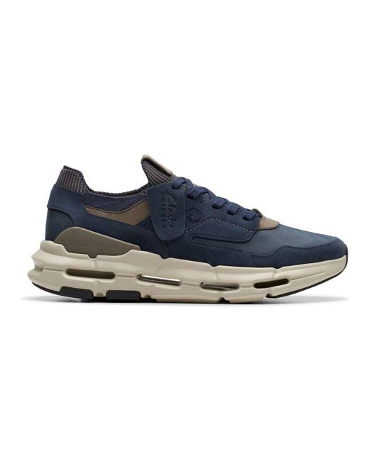 Clarks Bequemer wandersneaker - blau in Blue für Herren