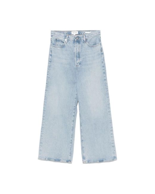 Jeans larghi baggy di FRAME in Blue