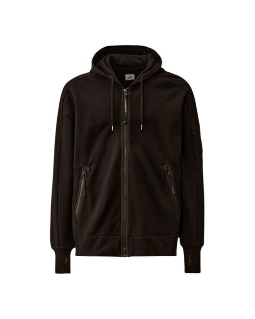 C P Company Schwarzer Kapuzenpullover in Black für Herren