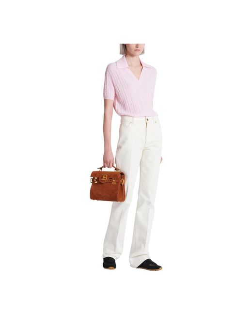 Balmain Brown Handbags