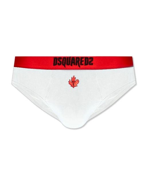 DSquared² White Bottoms for men