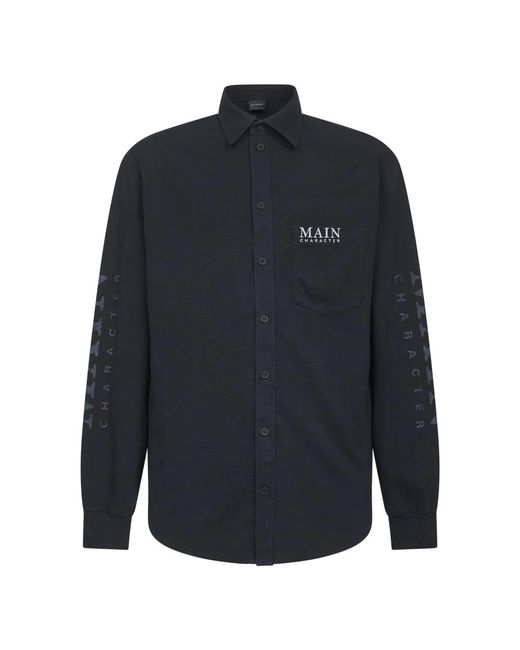 Casual Shirts Balenciaga de hombre de color Blue