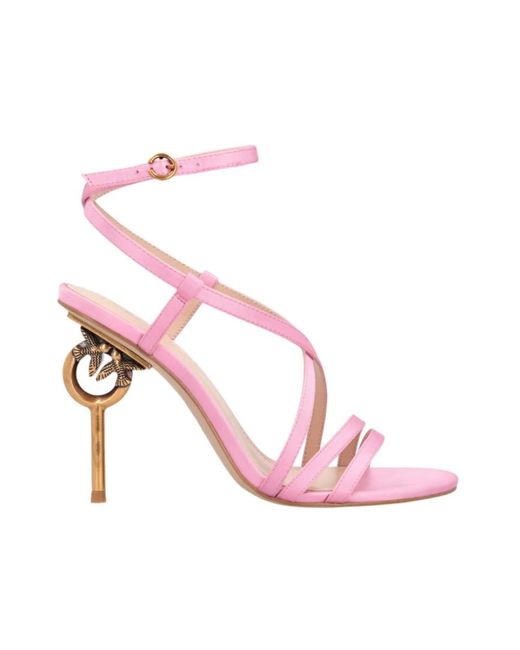 Pinko Pink High Heel Sandals