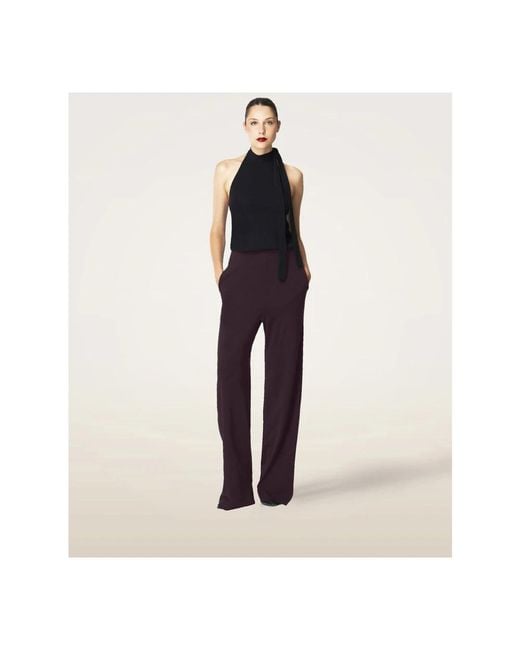 Wolford Purple Straight Trousers