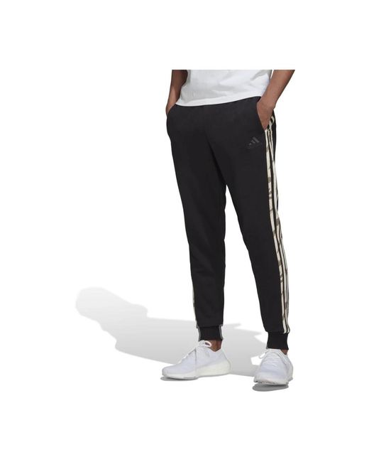 Adidas M Camo Pant in het Black voor heren