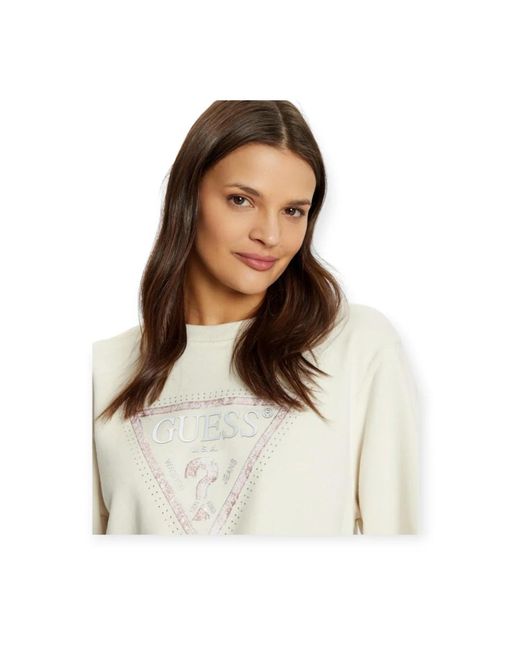 Guess Natural Sweatshirts