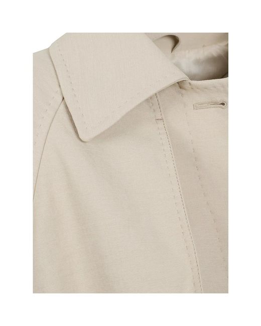 Herno Jassen ,Polyester Trenchcoat in het Natural