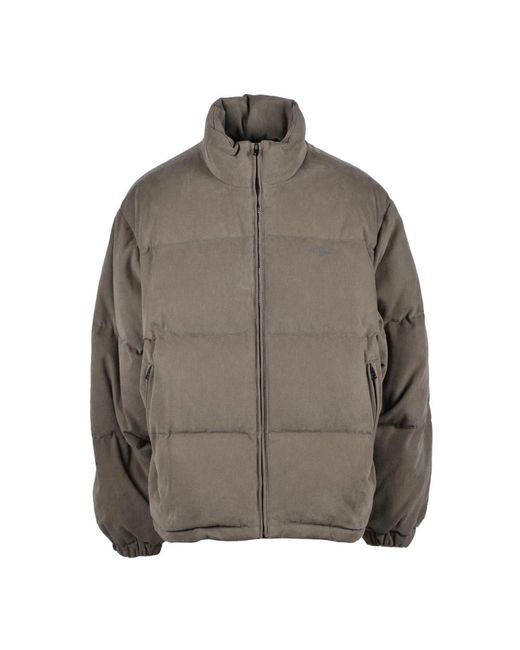 we11done Puffer jacket in Gray für Herren