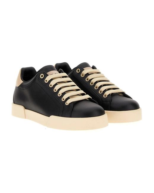 Dolce & Gabbana Black Sneakers for men