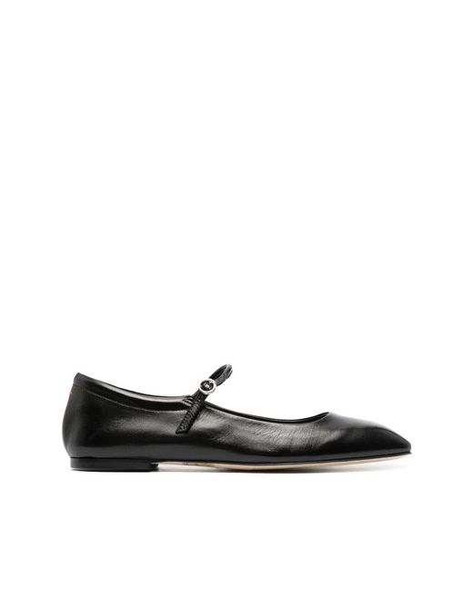 Aeyde Black Ballerinas