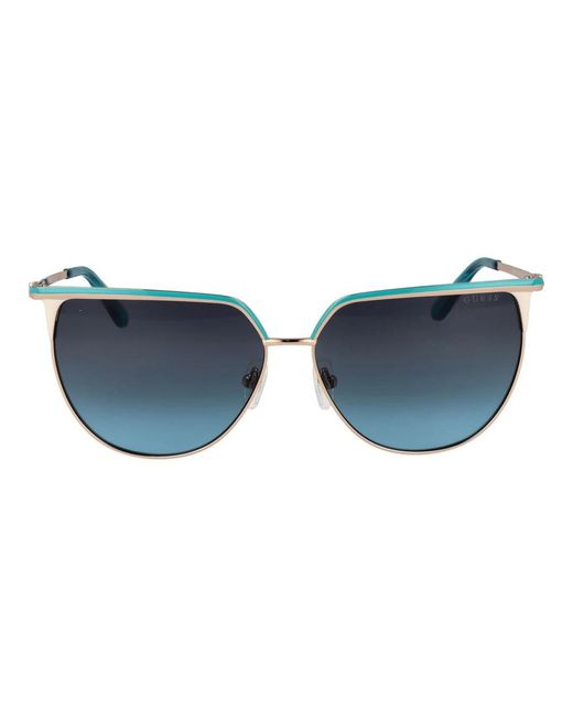 Guess Zonnebril Gu00132 92W 58 in het Blue