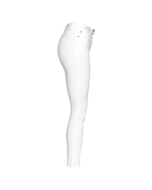 Pinko White Skinny Jeans