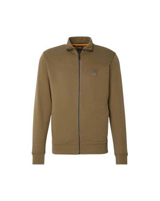 Zip-Throughs HUGO pour homme en coloris Green