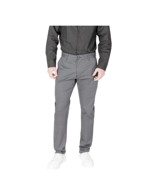 ARMANI EXCHANGE Slim Fit Herenbroek in het Gray voor heren