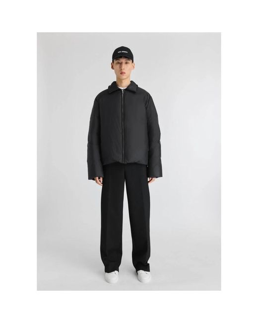 Axel Arigato Jassen ,Zwart ,Nylon Boston Puffer Jacket in het Black voor heren