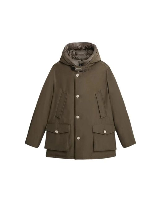 Woolrich Jacket in Green für Herren
