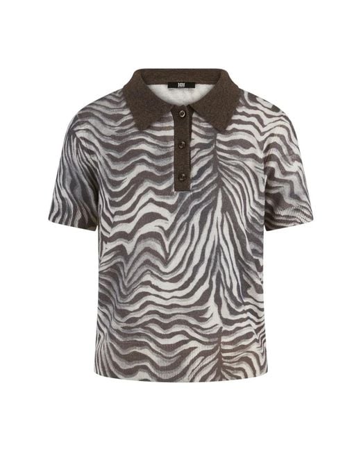 Riani Gray Polo Shirts