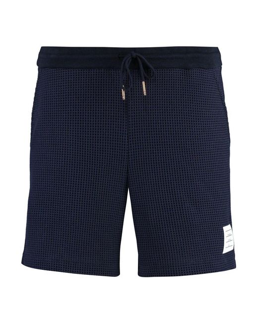 Thom Browne Blue Casual Shorts for men