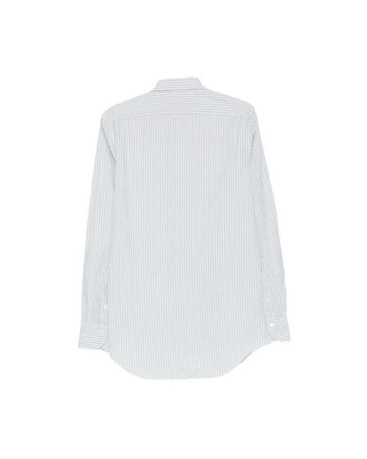 Finamore 1925 White Casual Shirts for men