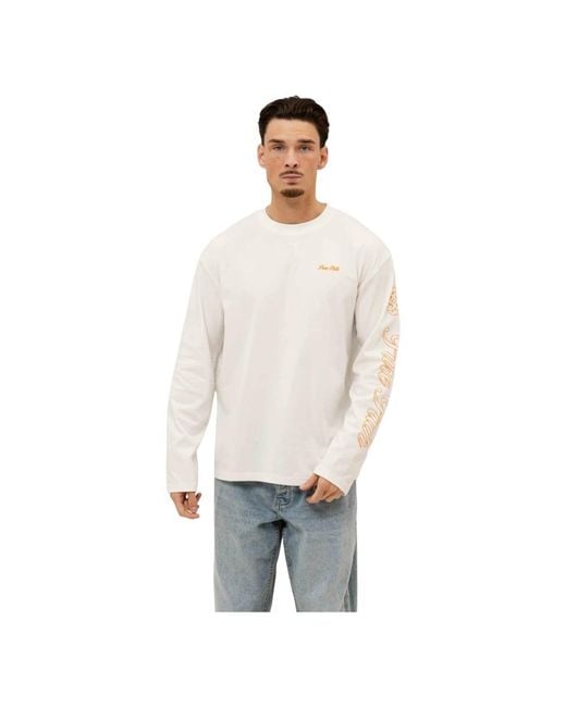 Pure Path Natural Long Sleeve T-Shirts for men