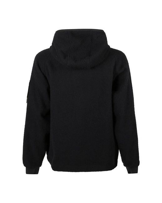 Stone Island Logo Patch Jacket in het Black voor heren
