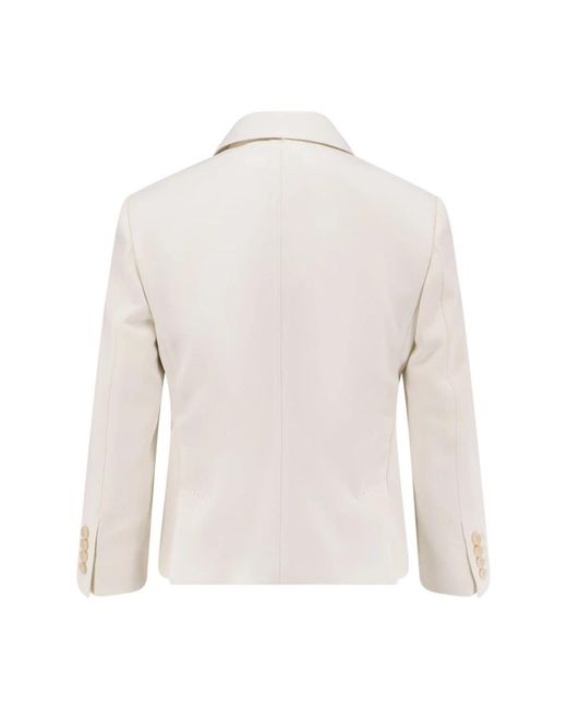 Max Mara White Blazers