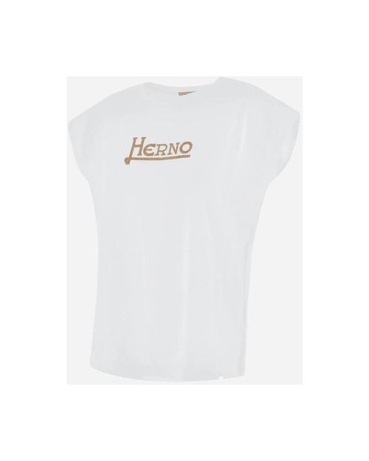 T-Shirts Herno de color White