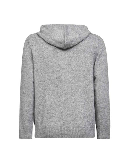 Mc2 Saint Barth Gray Hoodies for men