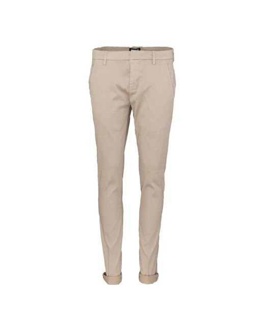 Dondup Natural Slim-Fit Trousers for men