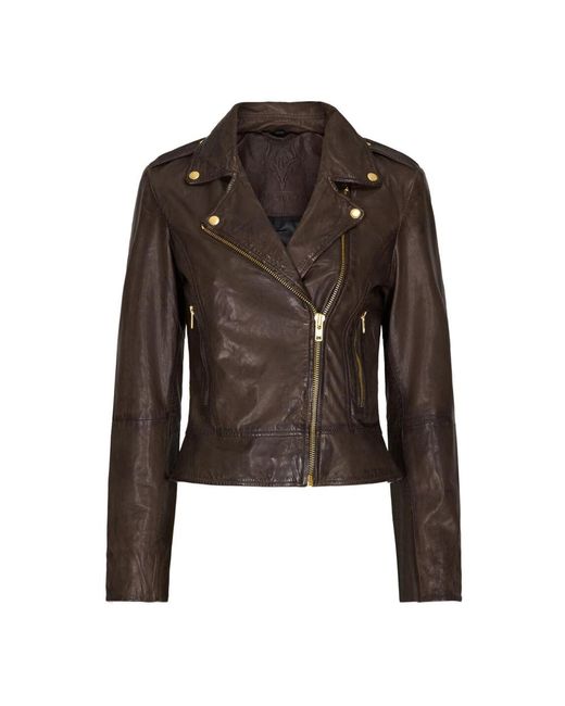 Notyz Brown Leather Jackets