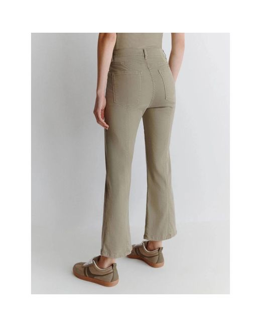 Marella Green Straight Trousers