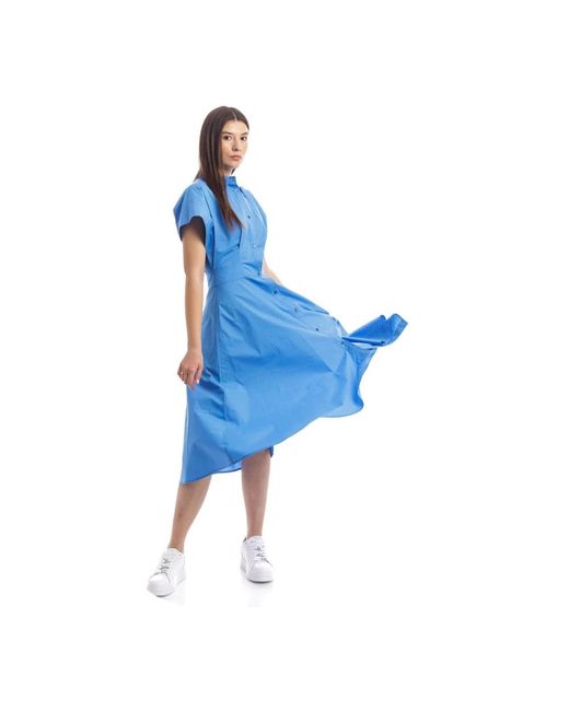 Seventy Blue Shirt Dresses