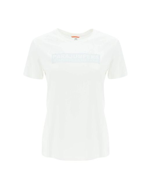 T-shirts Parajumpers de color White