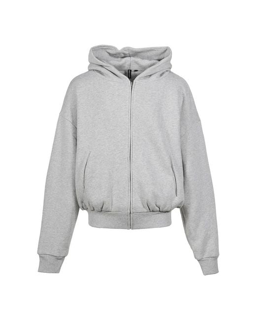 Entire studios Hoodies & Sweatvesten ,Grijs ,Zilveren Thermische Capuchon Voor Ultiem Comfort in het Gray voor heren
