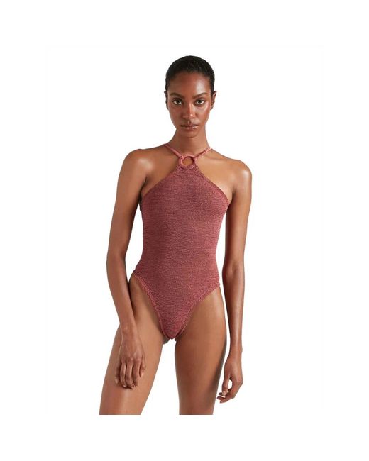 Hunza G Red Swimsuits
