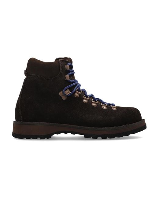 Diemme Black Lace-Up Boots for men