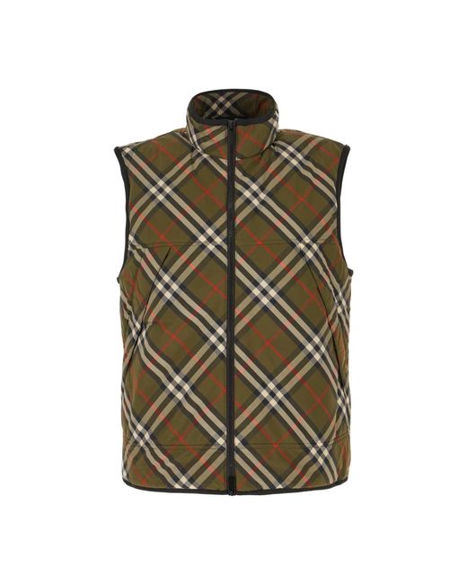 Burberry Jassen ,Groen ,Polyester Stijlvolle Jassen Voor Mannen En Vrouwen in het Green voor heren