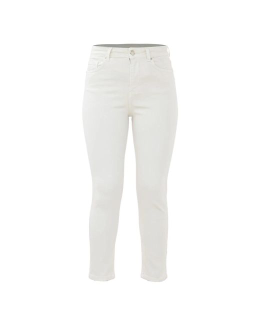 Trousers > cropped trousers Kocca en coloris White