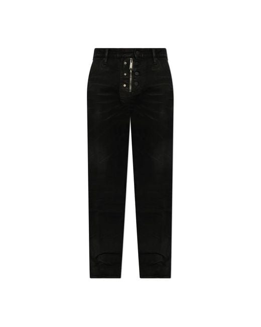 DSquared² Black Slim-Fit Jeans for men