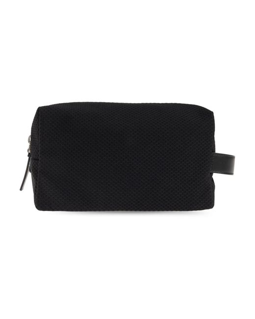 Giorgio Armani Black Toilet Bags for men