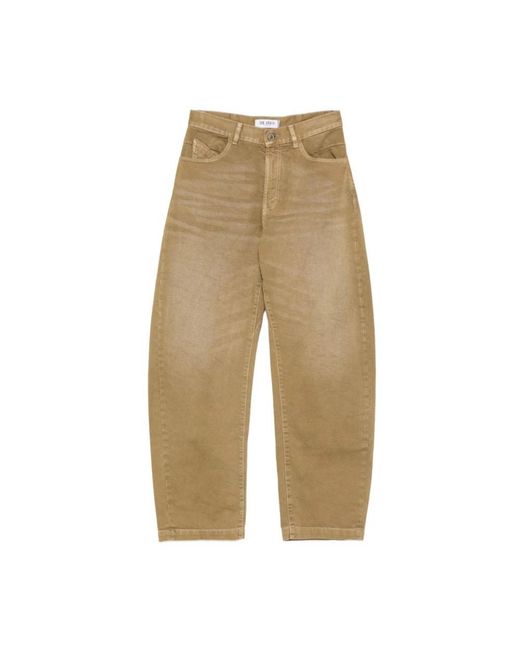 The Attico Natural Loose Fit Jeans