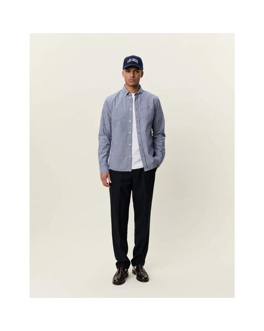 Les Deux Blue Casual Shirts for men