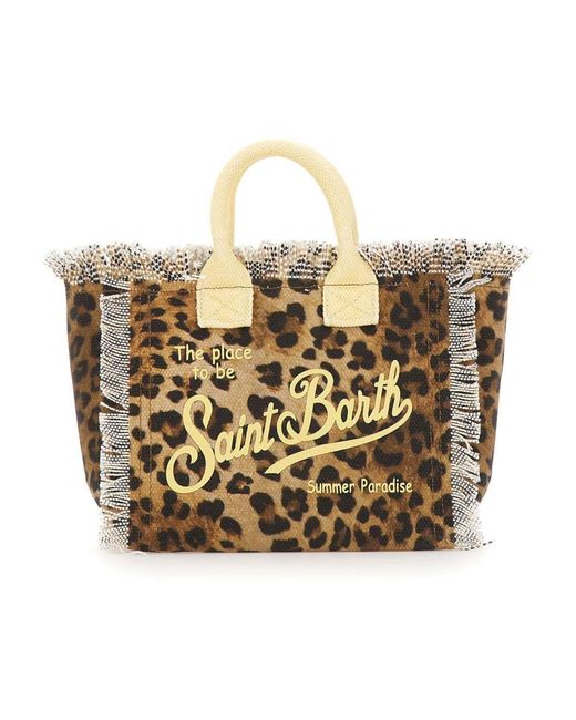 Mc2 Saint Barth Metallic Shopping Bags