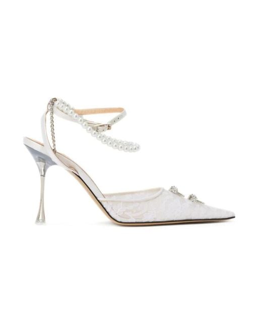 Mach & Mach White Pumps