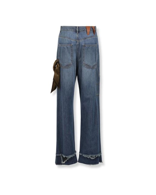 DARKPARK Blue Wide Jeans