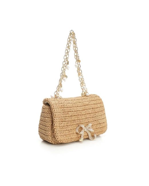 Self-Portrait Natural Shoulder Bags