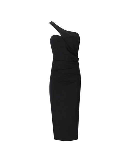 Essentiel Antwerp Midi Dresses in het Black