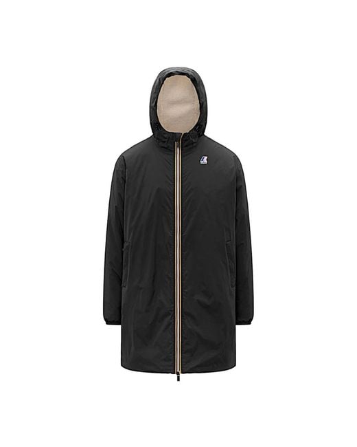 K-Way Black Light Jackets for men